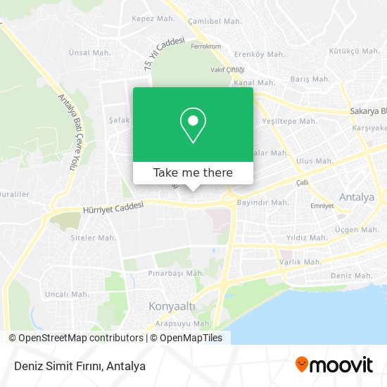 Deniz Simit Fırını map