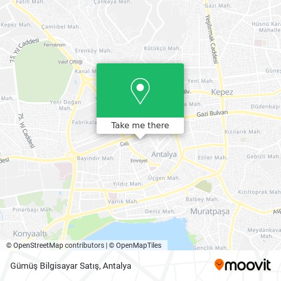 Gümüş Bilgisayar Satış map