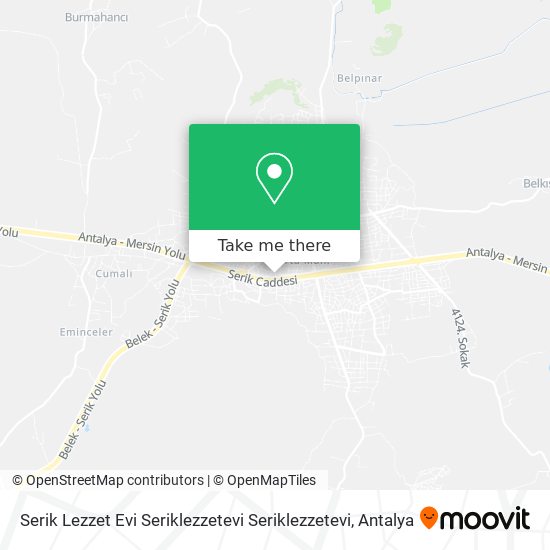 Serik Lezzet Evi Seriklezzetevi Seriklezzetevi map