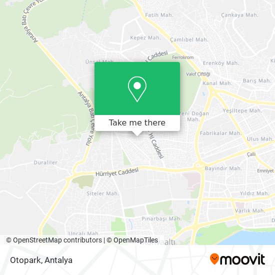 Otopark map