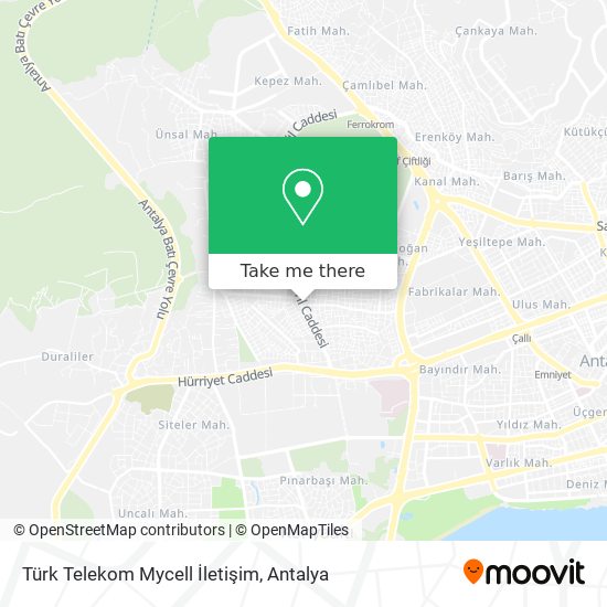 Türk Telekom Mycell İletişim map