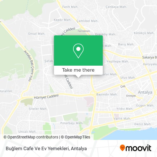 Buğlem Cafe Ve Ev Yemekleri map