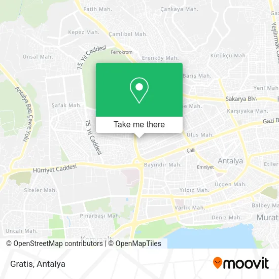 Gratis map