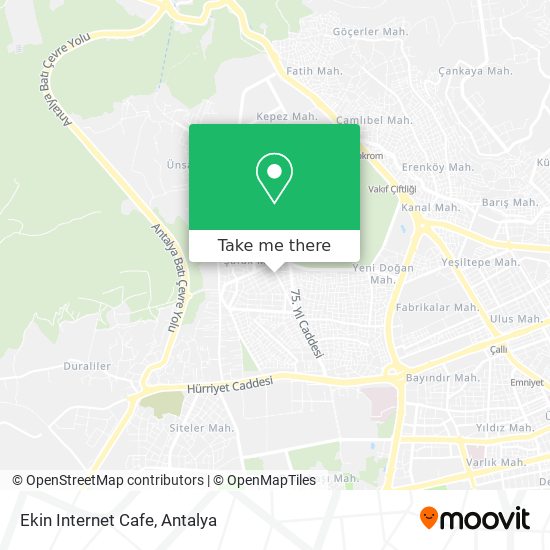 Ekin Internet Cafe map