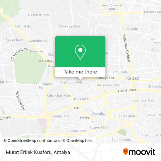 Murat Erkek Kuaförü map