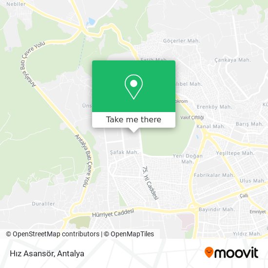 Hız Asansör map