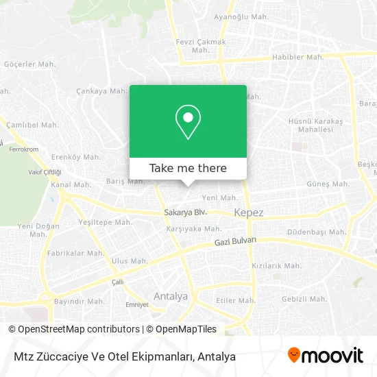 Mtz Züccaciye Ve Otel Ekipmanları map