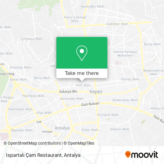 Ispartalı Çam Restaurant map