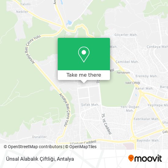 Ünsal Alabalık Çiftliği map