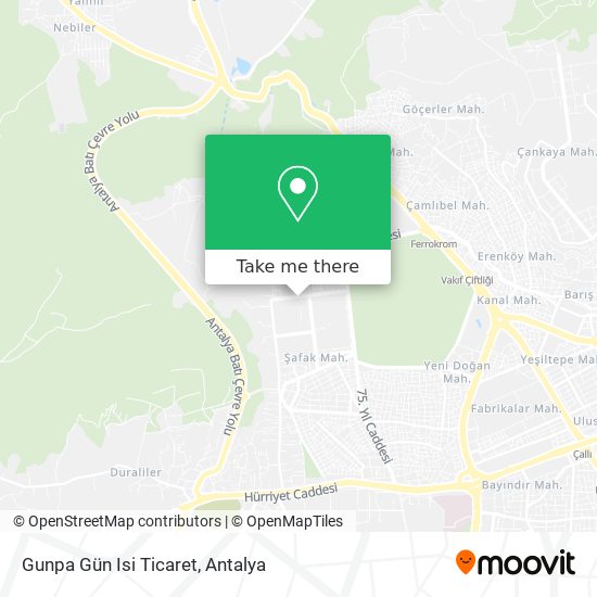 Gunpa Gün Isi Ticaret map