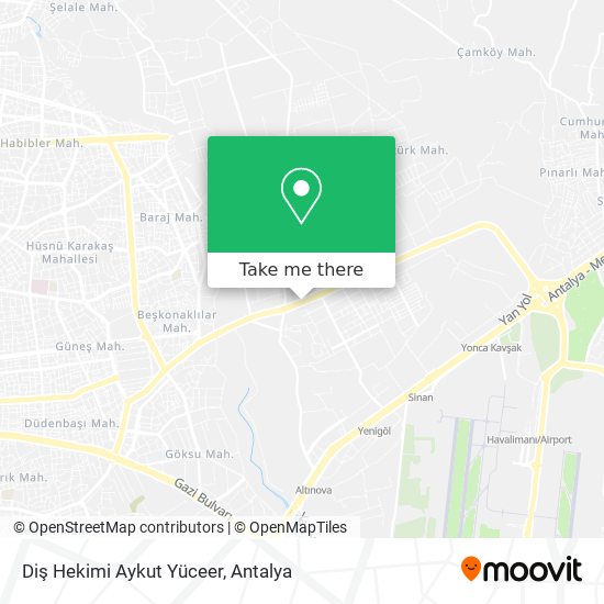 Diş Hekimi Aykut Yüceer map