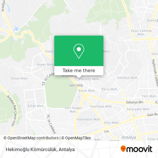Hekimoğlu Kömürcülük map