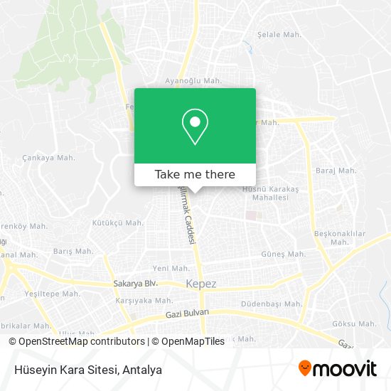 Hüseyin Kara Sitesi map