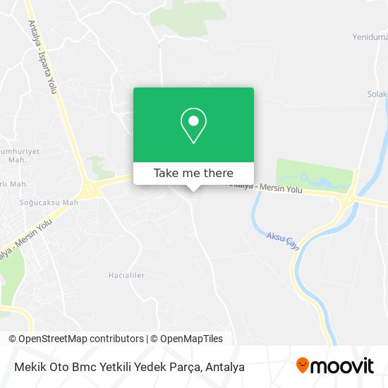 Mekik Oto Bmc Yetkili Yedek Parça map