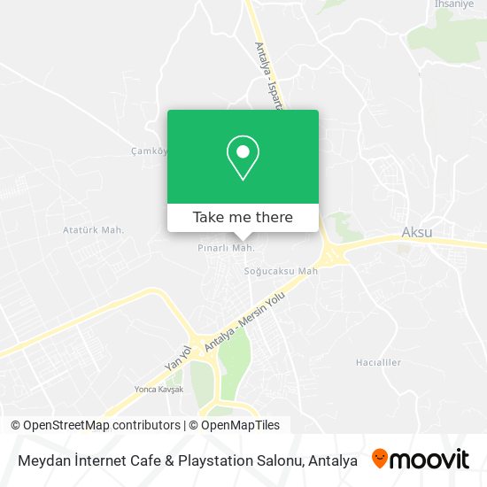 Meydan İnternet Cafe & Playstation Salonu map