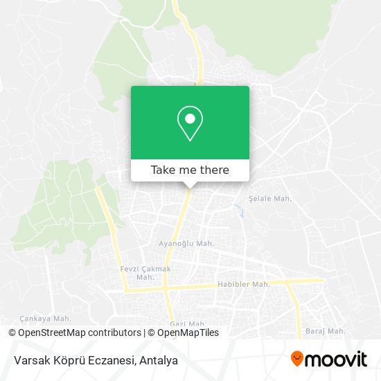 Varsak Köprü Eczanesi map