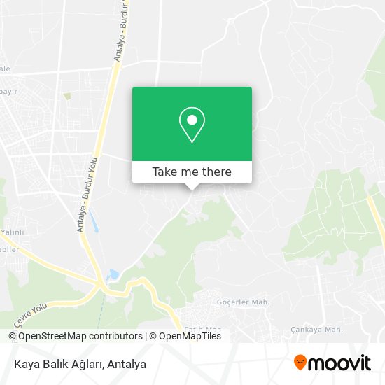 Kaya Balık Ağları map
