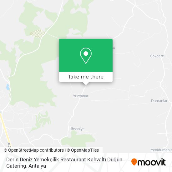 Derin Deniz Yemekçilik Restaurant Kahvaltı Düğün Catering map