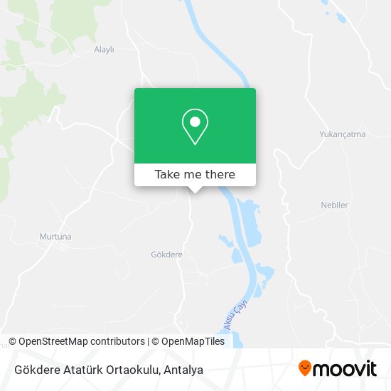 Gökdere Atatürk Ortaokulu map