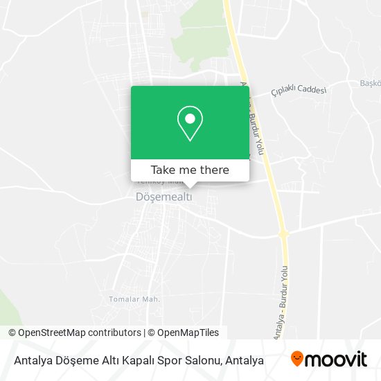 Antalya Döşeme Altı Kapalı Spor Salonu map