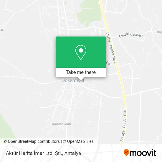 Aktür Harita İmar Ltd. Şti. map