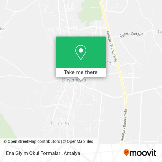 Ena Giyim Okul Formaları map