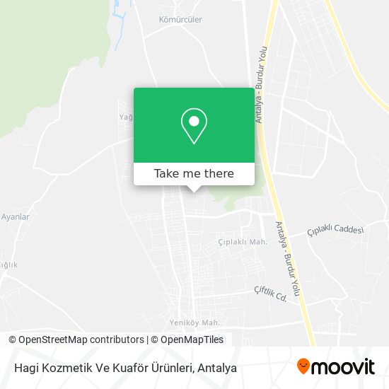 Hagi Kozmetik Ve Kuaför Ürünleri map
