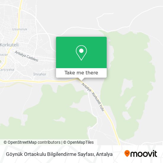Göynük Ortaokulu Bilgilendirme Sayfası map