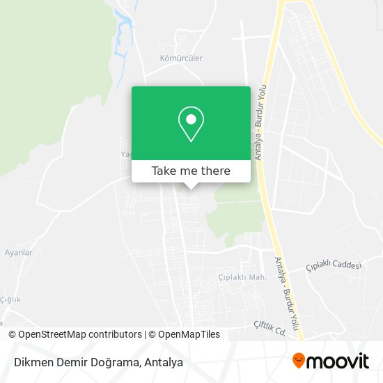 Dikmen Demir Doğrama map
