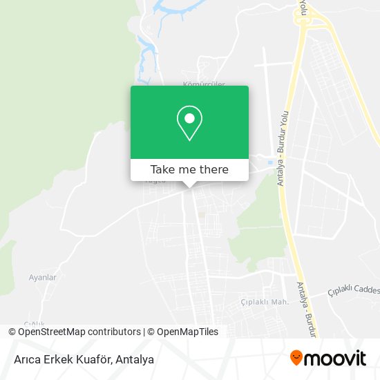 Arıca Erkek Kuaför map