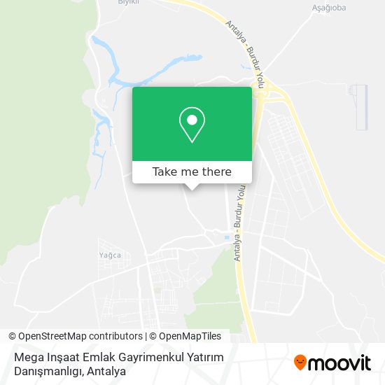Mega Inşaat Emlak Gayrimenkul Yatırım Danışmanlıgı map