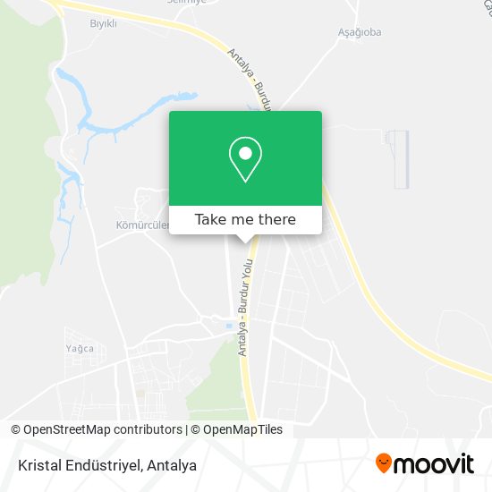 Kristal Endüstriyel map