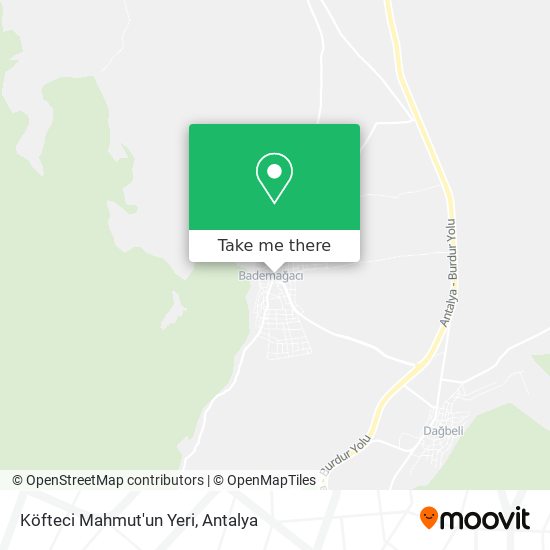 Köfteci Mahmut'un Yeri map
