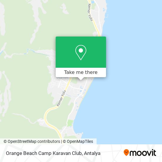 Orange Beach Camp Karavan Club map