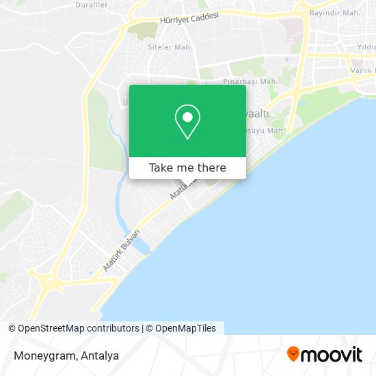 Moneygram map