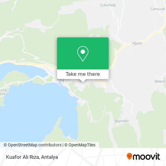 Kuafor Alı Rıza map