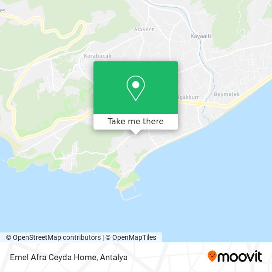 Emel Afra Ceyda Home map