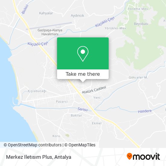 Merkez Iletısım Plus map