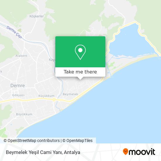 Beymelek Yeşil Cami Yanı map