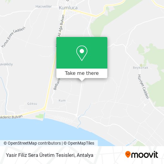 Yasir Filiz Sera Üretim Tesisleri map