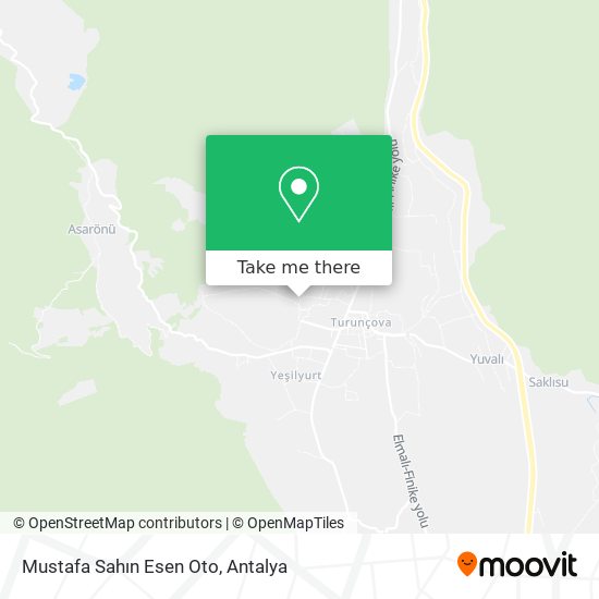 Mustafa Sahın Esen Oto map