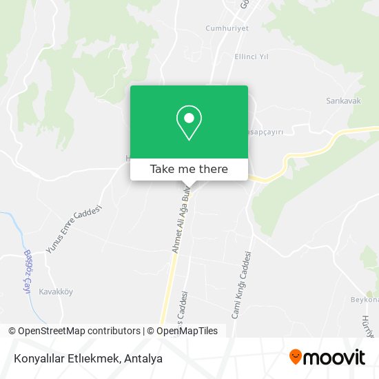 Konyalılar Etlıekmek map
