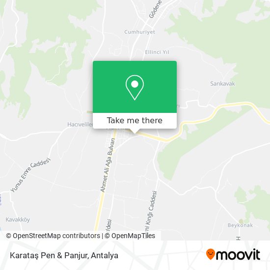 Karataş Pen & Panjur map