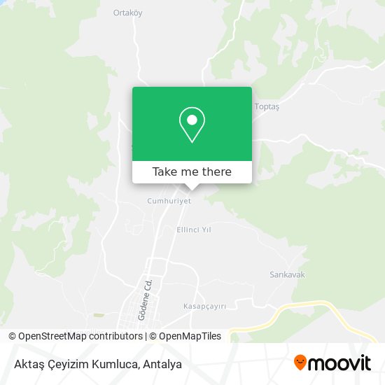 Aktaş Çeyizim Kumluca map