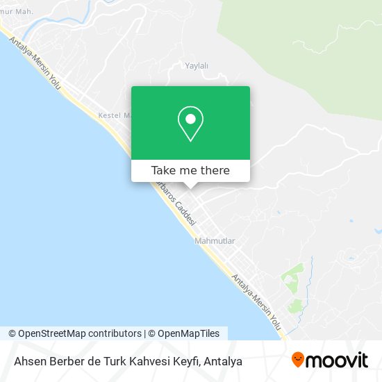 Ahsen Berber de Turk Kahvesi Keyfi map