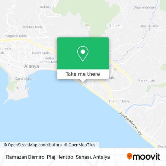 Ramazan Demirci Plaj Hentbol Sahası map