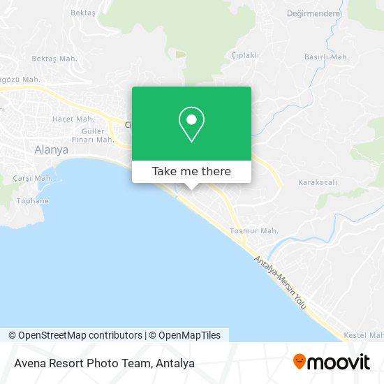 Avena Resort Photo Team map