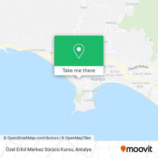 Özel Erbıl Merkez Sürücü Kursu map