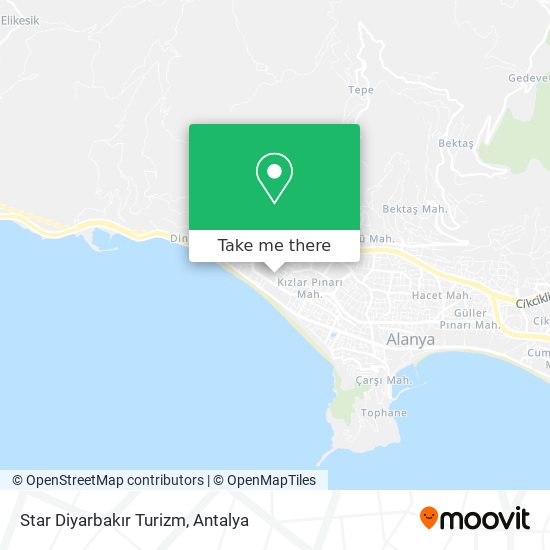 Star Diyarbakır Turizm map