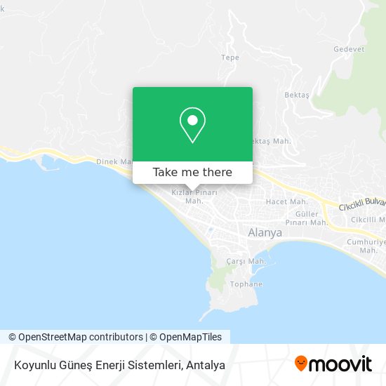 Koyunlu Güneş Enerji Sistemleri map